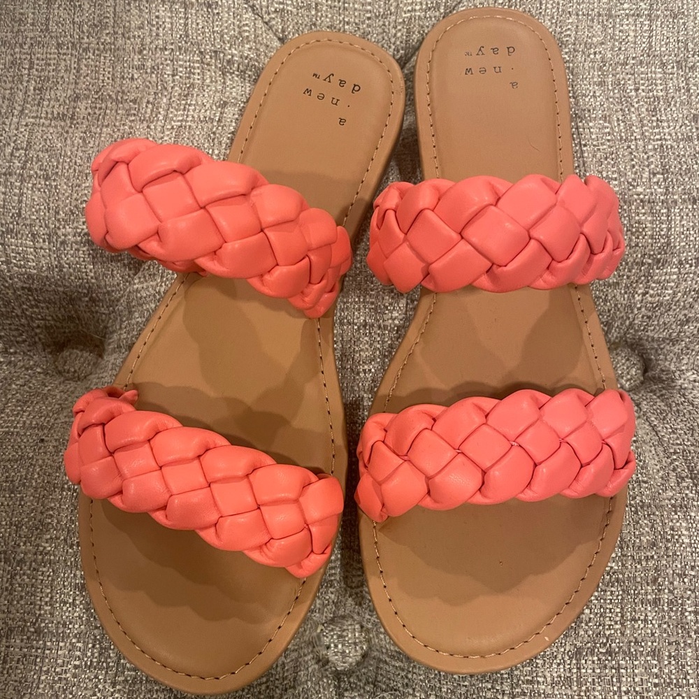ucy Braided Slide Sandals from A New Day